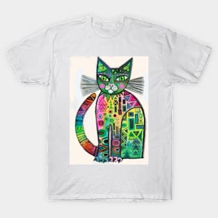 Klimt Cat T-Shirt